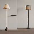 Middle style floor lamp 3d model