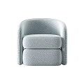 Modern Single Sofa 3d model