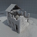 Modern Ruins 3d model