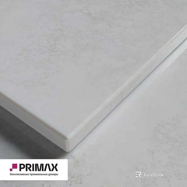 White Building Component Featuring Smooth Surface And Natural Texture For Interior Design 3d model 