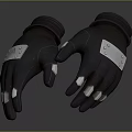 Gloves Handguard Realistic Game Items 3d model