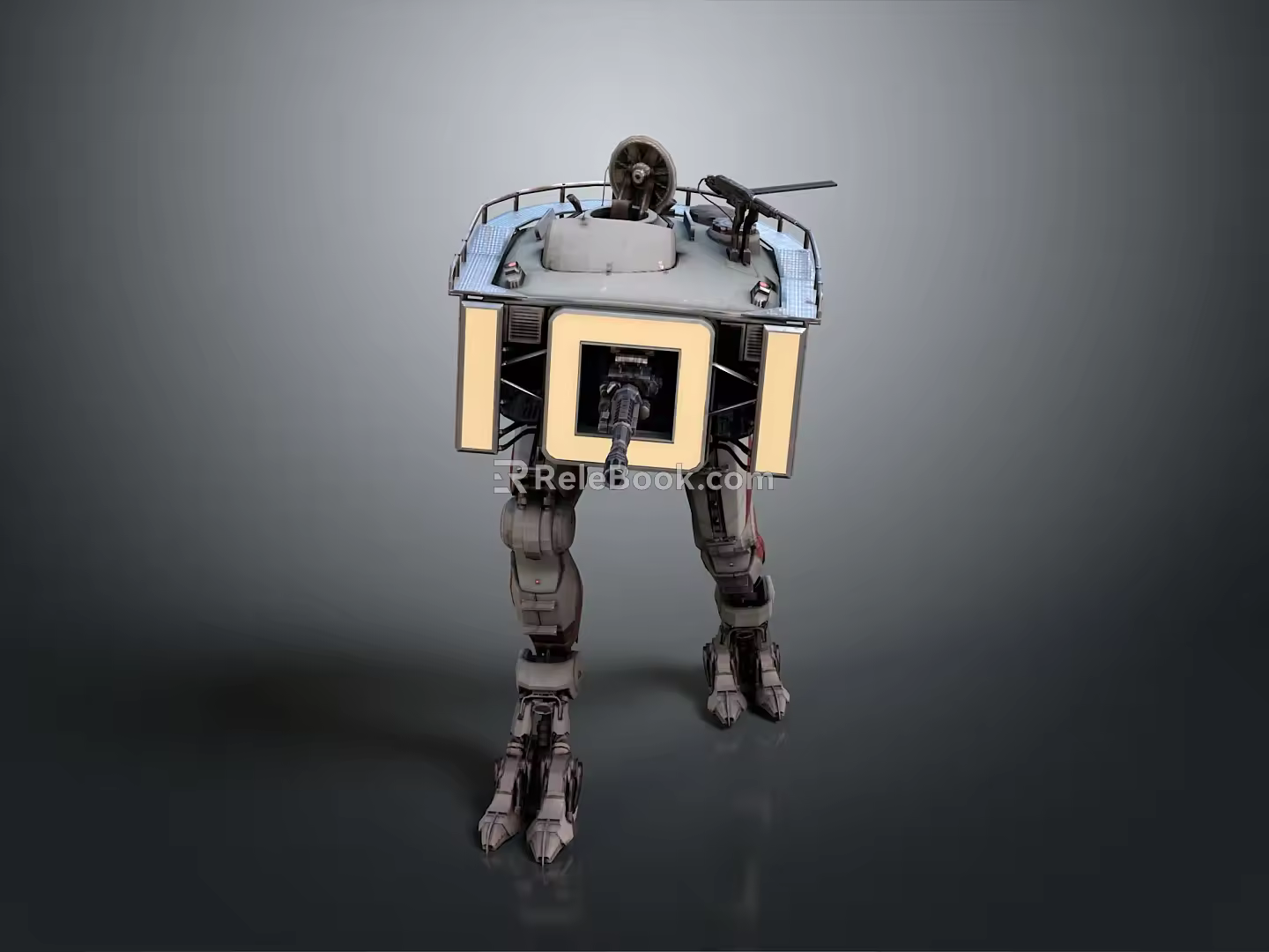 Robot Assistant Small Robot Butler Robot Butler Figure Game Figure 3d model