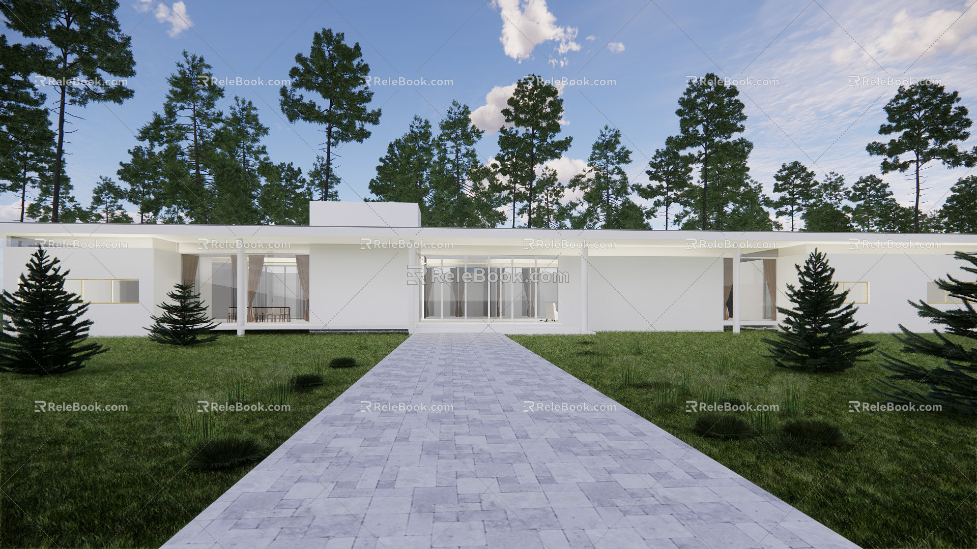 Modern Villa Villa 3d model