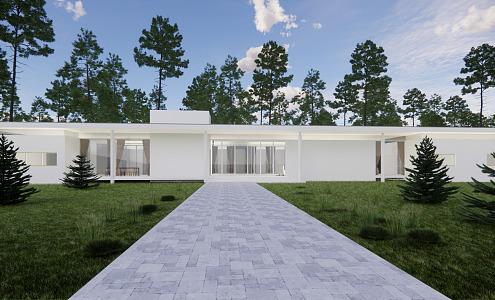 Modern Villa 3d model