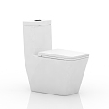 Modern toilet seat 3d model