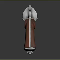 Silver Metal Revolver With Red Wooden Grip Isolated On Gray Background With Reflection