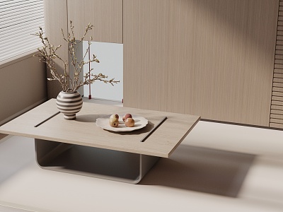 Modern coffee table model