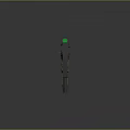 Green Tactical Rifle with Scope and Magazine Modern Military Style Design and Sleek Ergonomic Grip