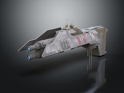 Modern fighter sci-fighter sci-fighter 3d model