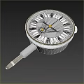 Precision Dial Indicator Measuring Tool With Circular Scale And Metal Body