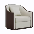 Reception Sofa Single Sofa 3d model