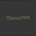 Rustic Outdoor Wooden Dock Structure With Weathered Planks And Support Posts