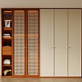 Middle style wardrobe 3d model