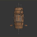 Industrial LOFT Submarine First Generation Submarine First Generation Submarine 3d model