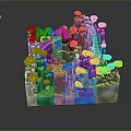 Game Environment Game Scene Fairy Tale Scene Fairy Tale Magic Scene Magic Item Fantasy Scene 3d model