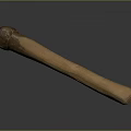 Handcrafted Solid Wooden Mallet With Round Head And Square Base Natural Texture Surface
