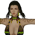 Postmodern Game Character Three Kingdoms Unparalleled Character Woman 3d model