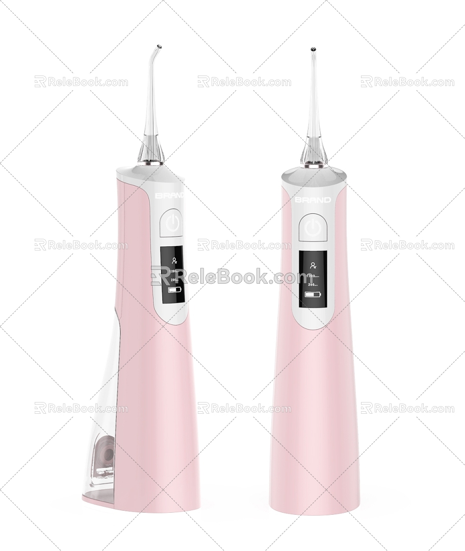 Modern dental cleaner 3d model