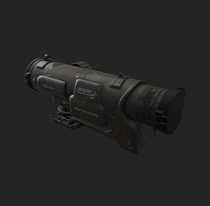 Telescope weapons 3d model