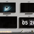 Different Size TVs Including 65 70 75 and 80 Inch Screens on Wall Mounts