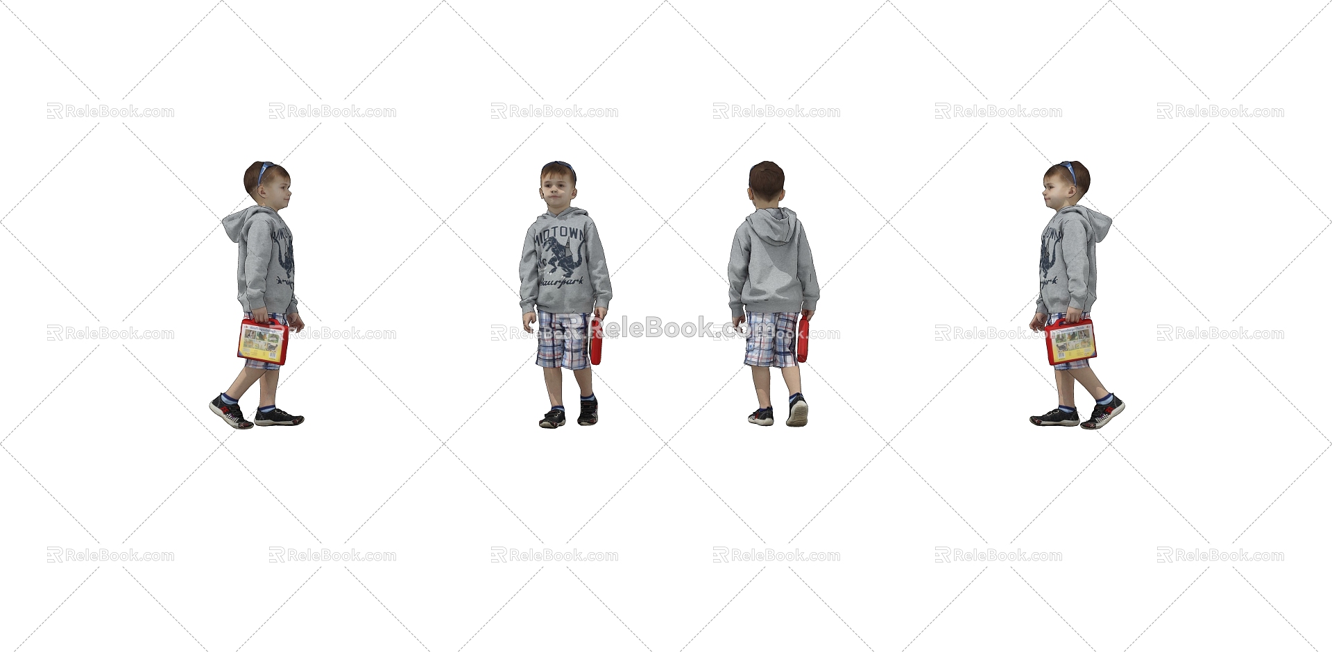 Children Child Characters model