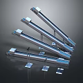 Modern Metal Door Handles With Sleek Design For Contemporary Home Interior Decor