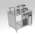 Stainless Steel Industrial Workbench With Cabinet Drawer And Top Frame Structure For Industrial Use