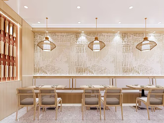 Modern Restaurant 3d model