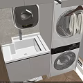 Modern Bathroom Cabinet With Sink Mirror Storage And White Design
