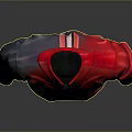 Adidas Red And Gray Jacket With Logo Stripes For Daily Wear