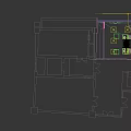 Modern Monitoring Room With Surveillance Monitors Control Console And Ergonomic Chairs