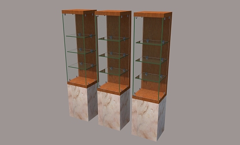 Jewelry Cabinet Product Cabinet Display Cabinet 3d model