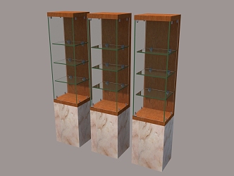 Jewelry Cabinet Product Cabinet Display Cabinet 3d model