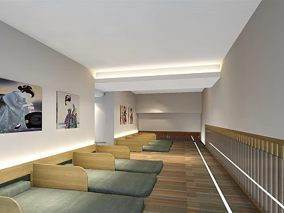 Japanese Rest Area Tangquan Rest Area 3d model