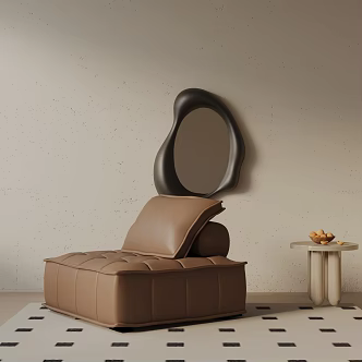modern leisure chair 3d model