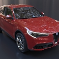 Alfa Romeo coupe Stelvio car 3d model