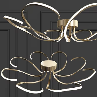 modern ceiling lamp 3d model