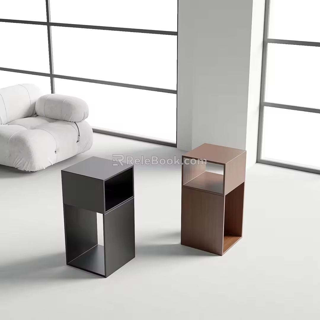A few side corners a few ornaments 3d model