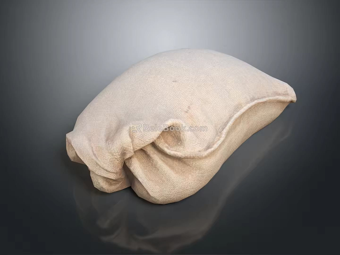 Sack Bag Grain Bag Bundle Sack Bundle Sack Jute Sack 3d model