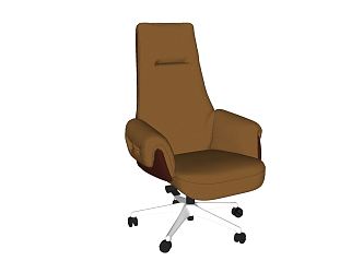 Modern Office Chair High Back Office Chair 3d model