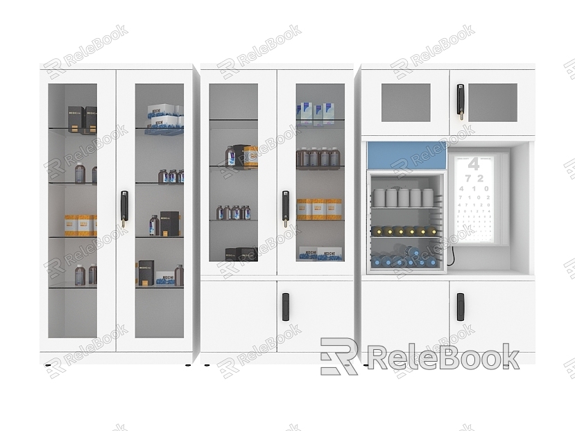 Modern Data Cabinet model