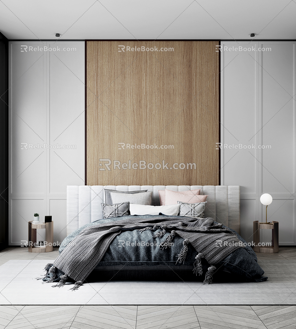 Modern Bedroom Home Bedroom 3d model