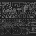 Urban Aerial Planning Layout Design With Grid Structure And Building Zones