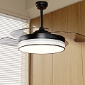 Modern Fan Light Invisible Fan Light Ceiling Fan Light Simple Fan Light Electric Fan Light 3d model