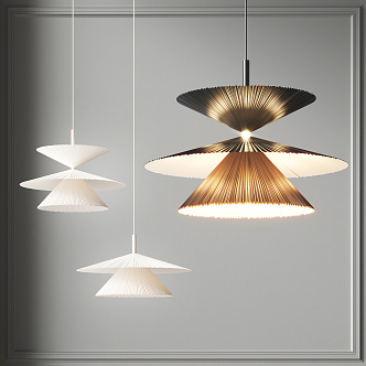 Modern chandelier 3d model