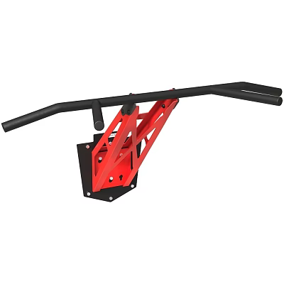Heavy Duty Metal Hook With Red And Black Structural Design For Utility Use 3d model