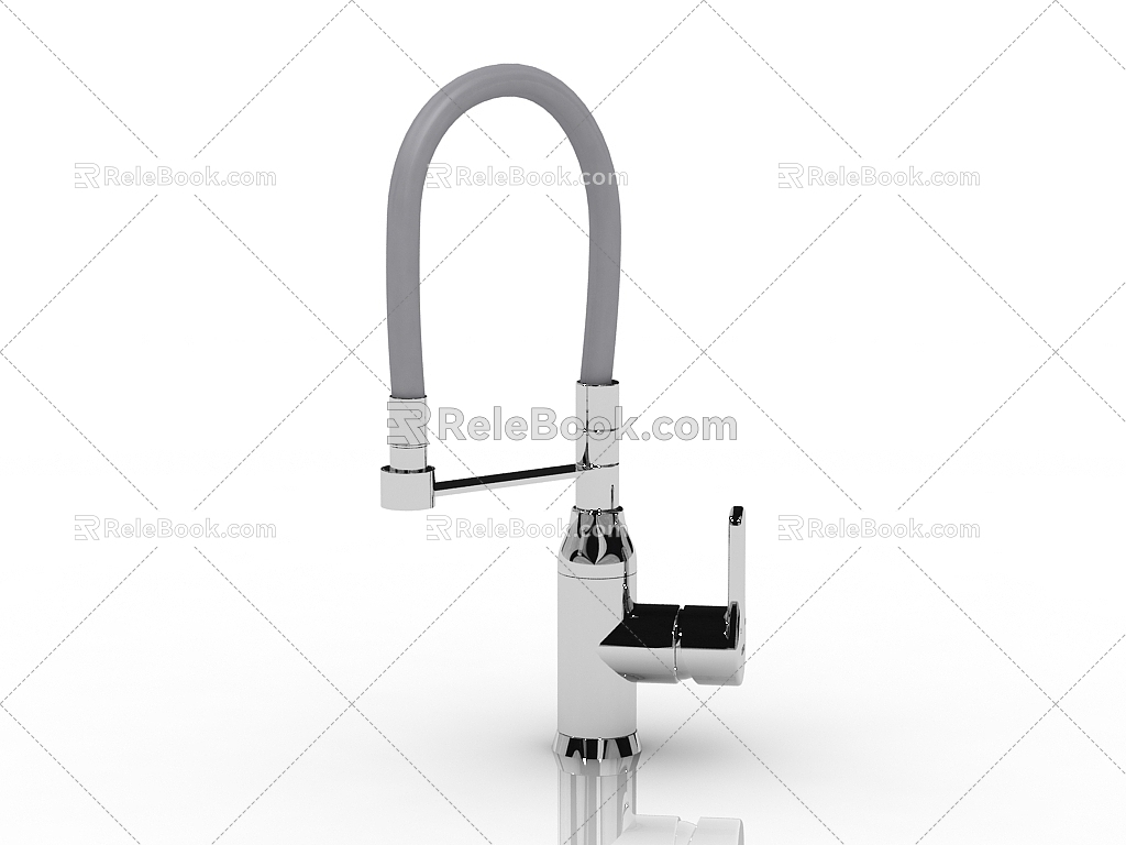 Modern faucet 3d model