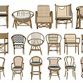 Rattan Leisure Chairs In Various Styles For Modern Home Decor