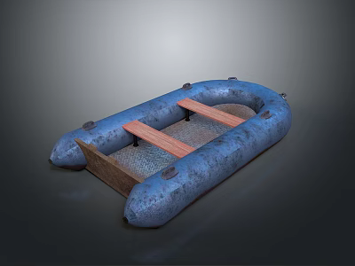 Kayak Kayak Rubber Boat Single Rubber Boat Single Kayak Boat Ship Ship 3d model