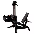 Professional Fitness Equipment for Leg Training with Adjustable Seat and Comfortable Padding